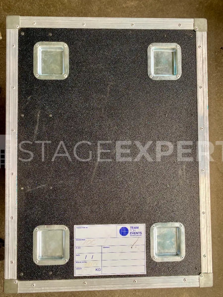 QSD-Rack Double Door – 10U, 60x80 rack case with twin doors