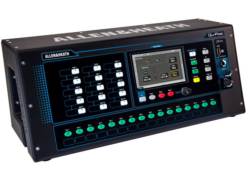 Allen & Heath Qu-Pac Digital Mixer – Rack Mount Kit Included