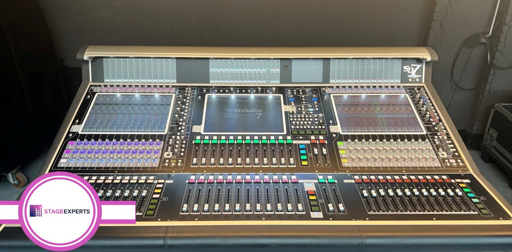 DiGiCo Quantum 7 Set with SD‑Rack (32‑bit) Console