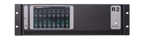 Audac R2 Matrix Mixer – multi-zone audio matrix for installs