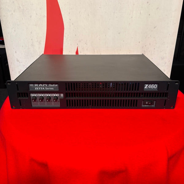 Ram Audio ZETTA 460 B-Stock 4x1500W 4‑Ch Power Amplifier