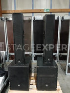 RCF NXL 24-A & 905-AS System – 2 Tops, 2 Subs + Fly Bars