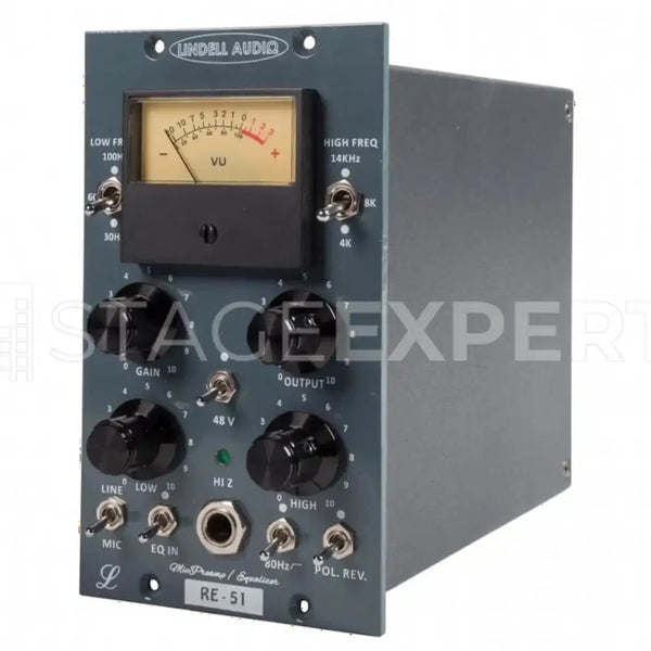Lindell Audio RE-51 500 Series Channel Strip Preamp & EQ