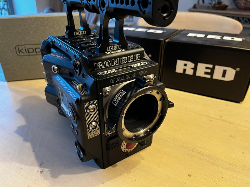 RED Ranger Helium 8K S35 Camera Kit – Media, LCD & Revolva