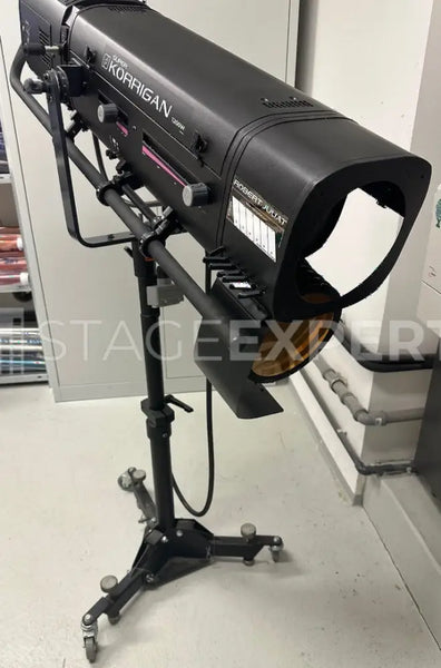 Robert Juliat Super Korrigan 1200W HMI Followspot with PSU