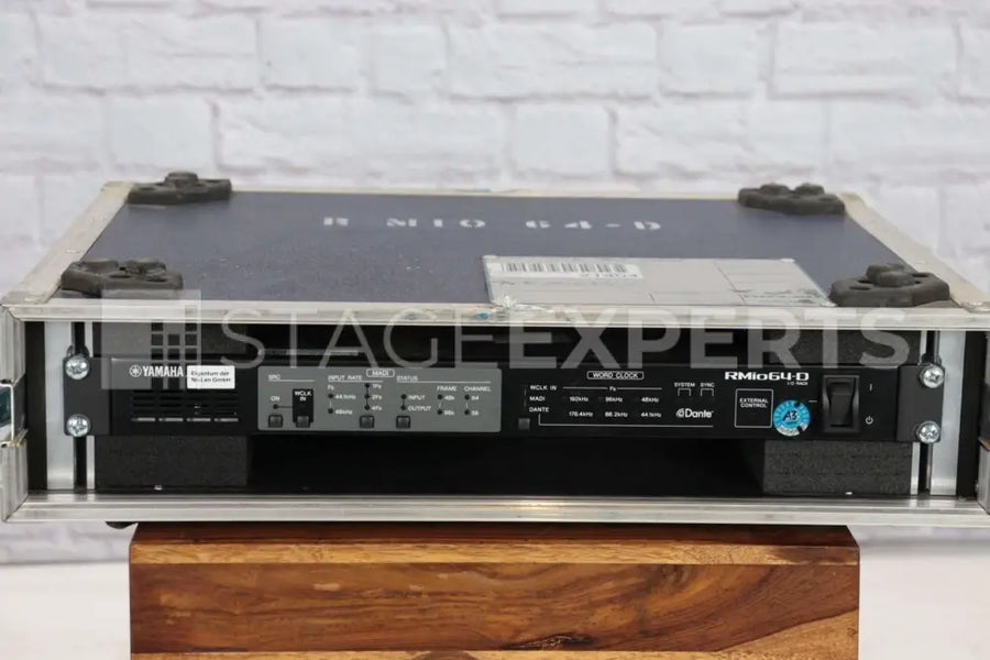 Yamaha RMio64-D Dante–MADI Interface, 64‑Channel Converter