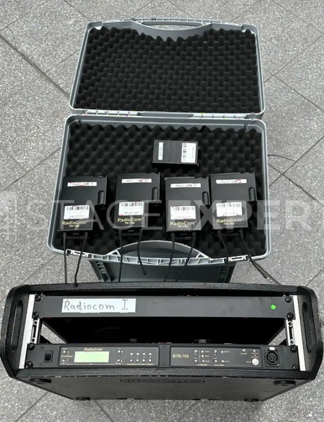 Telex RadioCom BTR‑700 + 4x TR‑700 Intercom Set
