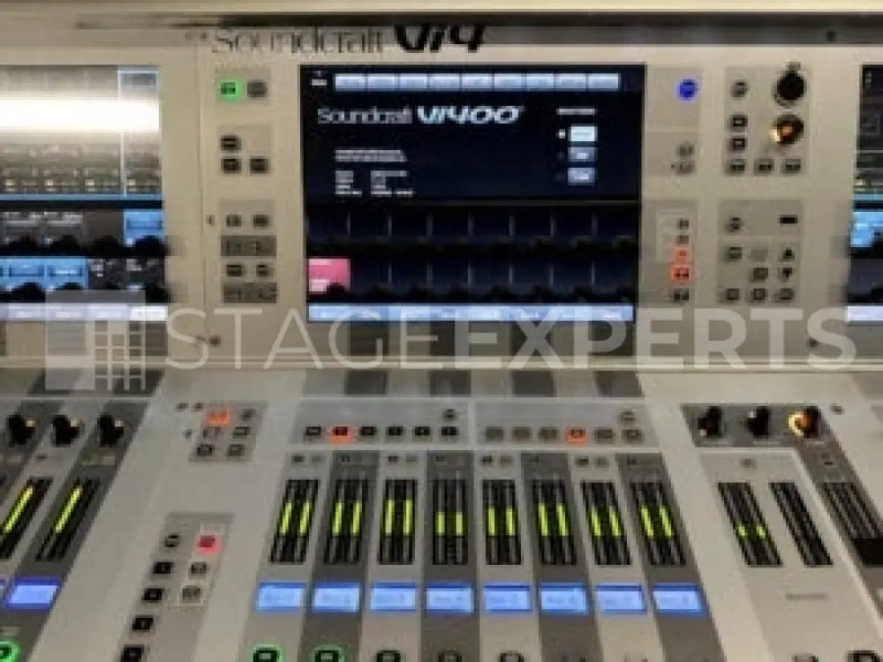Soundcraft Vi400 Digital Console Set with Racks – Used, Touring