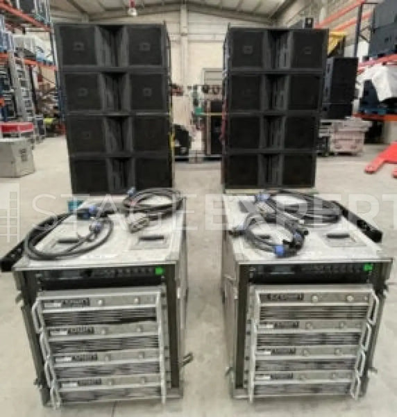 JBL VT4889/VT4880 Line Array Set with Amps & Rigging