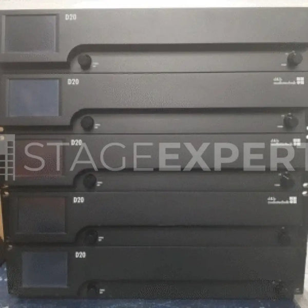 d&b audiotechnik D20 System Amplifier – 4‑channel DSP
