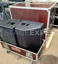 Load image into Gallery viewer, Martin Audio LE400 Monitor Set – 2 Wedges + Double Case

