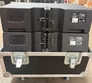 d&b audiotechnik Y12 Line Array Tops – Pair with Flight Case