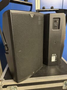d&b audiotechnik E12 Speaker Package with Case & Brackets