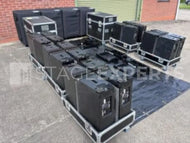 Martin Audio W8LM Line Array Set with WMX Subs and Frames