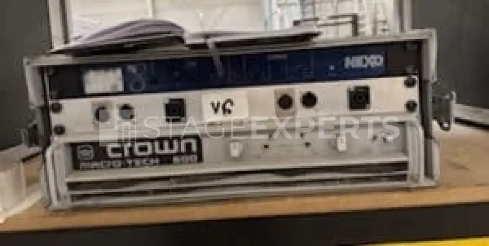 Nexo PS8 Amp Rack with TD Controller and Power Amplifier