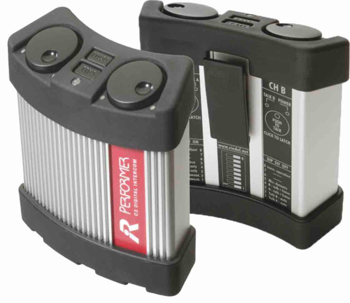 Riedel Performer digital intercom set – CR-4 + 6x C3