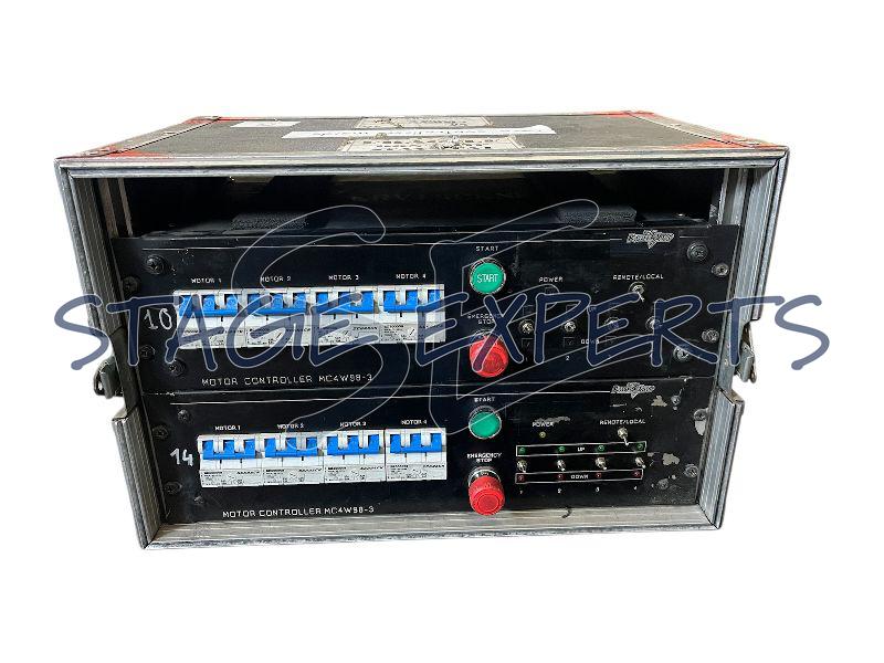 SET 8X LVD8 MOD. L + 2X 4WAY CONTROLLER WITH CASE