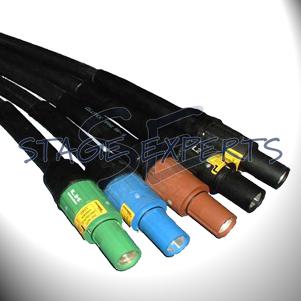 Powerlock 400Amp 50m 150qmm cable set