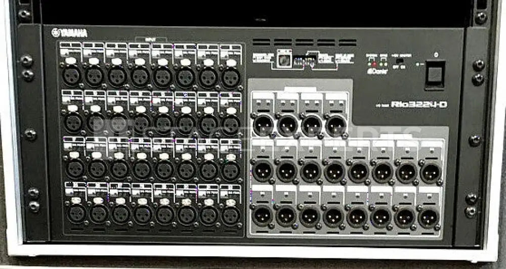 Yamaha Rio3224-D1 Dante Stagebox – Remote I/O for CL/QL