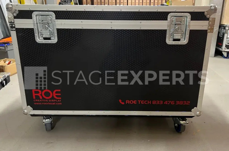 Roe LED flight cases (brand new)