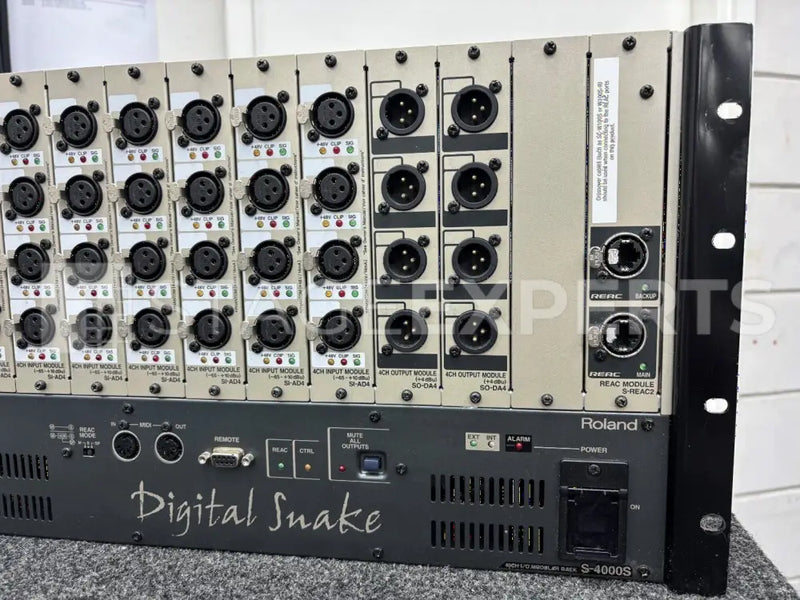 Roland S-4000S-3208 REAC Stage Unit – 32x8 I/O