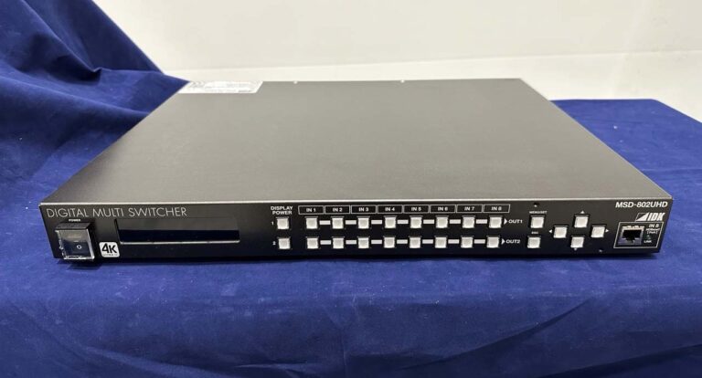 IDK MSD-802UHD 4K60 Presentation Switcher | Stage Experts