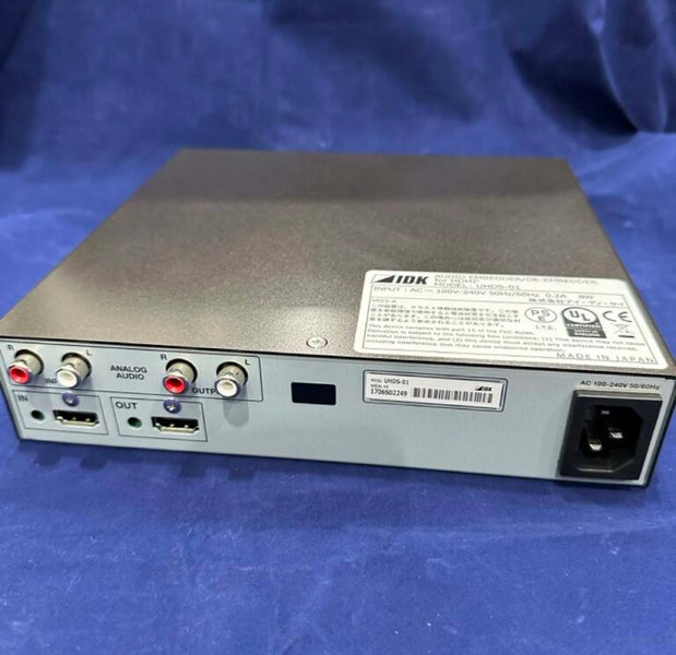 IDK UHDS‑01 4K60 HDMI EDID Converter, Embed/De‑Embed 4:4:4