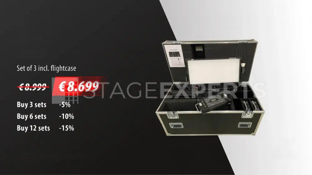 ARRI SkyPanel S60-C 3‑Kit with Flight Case | LED Softlight
