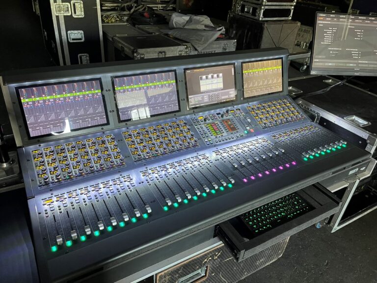 Avid VENUE S6L-32D Dual DSP Digital Mixing System, UK Hire