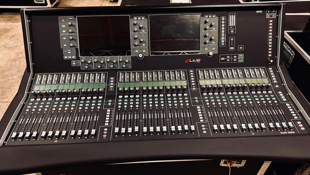 Allen & Heath dLive S7000 Digital Mixing Surface with Case