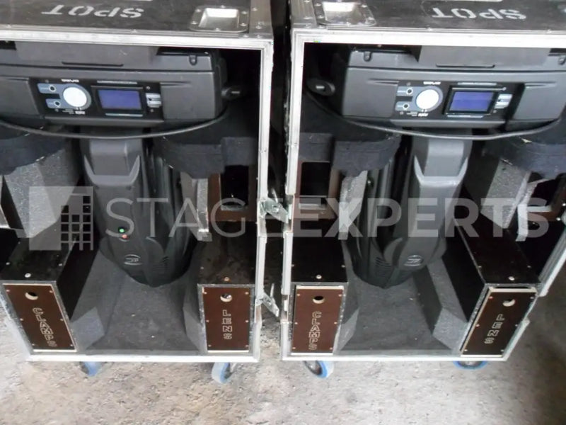 Robe 700E AT Spot Moving Heads Pair with Flight Case
