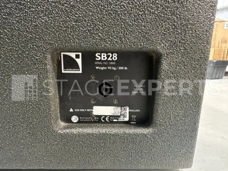 L-Acoustics SB28 Subwoofer – Dual 18-inch High-Power Bass