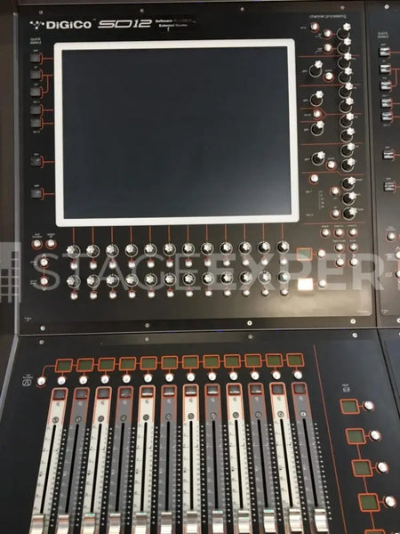 DiGiCo SD12-96 + D2-Rack Digital Mixing System for Live