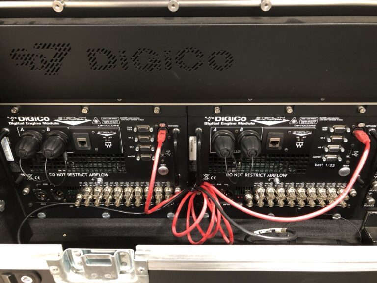 DiGiCo SD7B Digital Console 2010 – Dual Engine, Flight Case