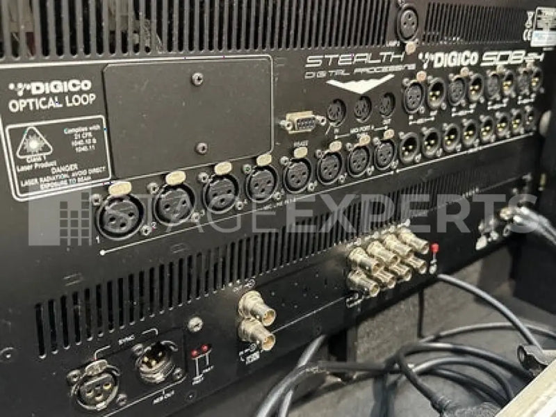 DiGiCo SD8 used package: console, Digi‑Rack, I/O and case