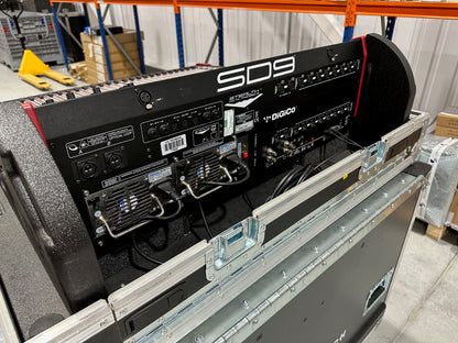 DiGiCo SD9 + D‑Rack with Waves & Optocore – Used Package