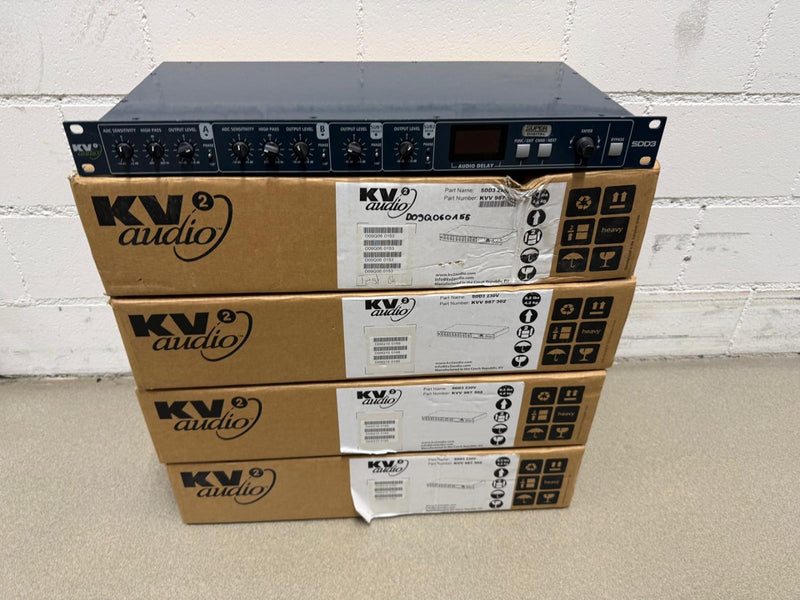 KV2 Audio SDD3 Super Digital Delay Line | Time Alignment