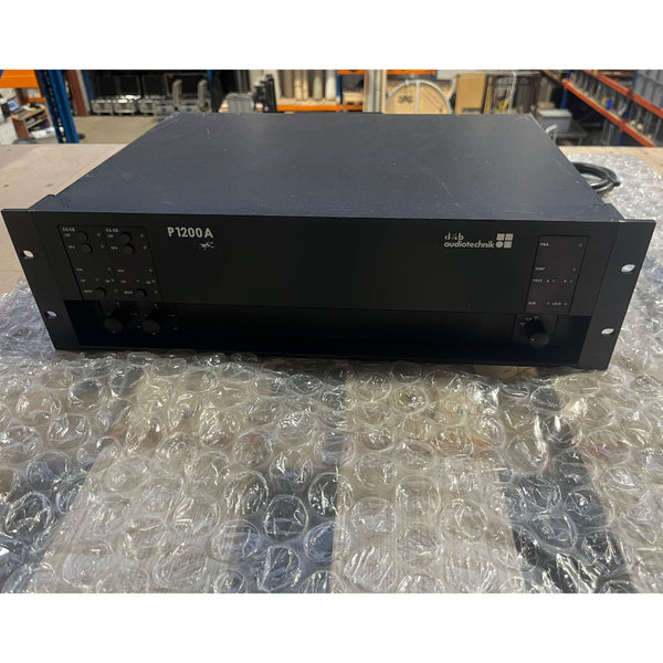 d&b audiotechnik P1200A Mainframe Amplifier | Pro Audio