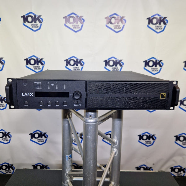 L-Acoustics LA4X Amplified Controller – 4-channel DSP amp