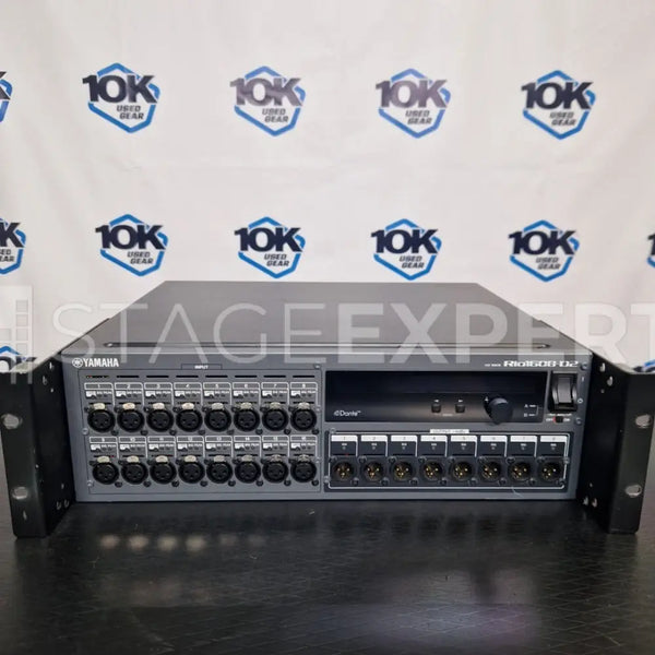 Yamaha Rio 1608-D2 Dante I/O Rack – Stagebox | Stage Experts