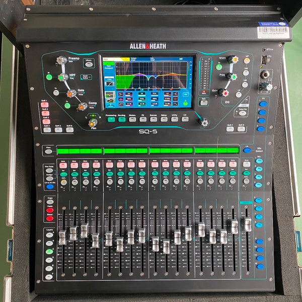 Allen & Heath SQ5 Digital Mixer with Case | 96kHz FPGA