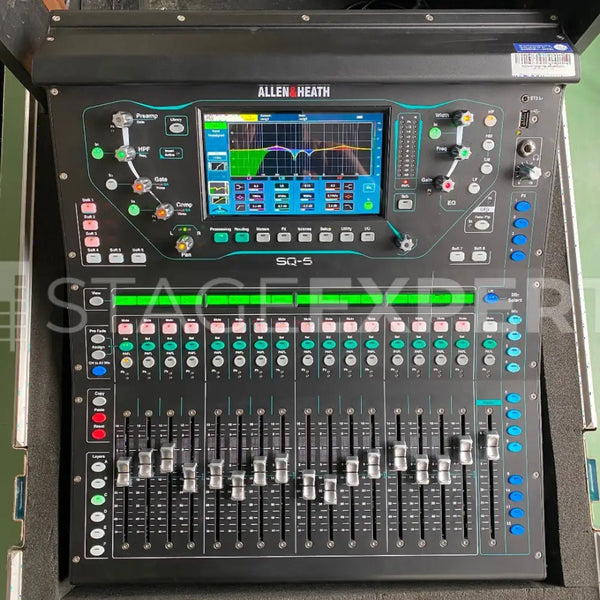 Allen & Heath SQ5 Digital Mixer with Case – 96kHz FPGA