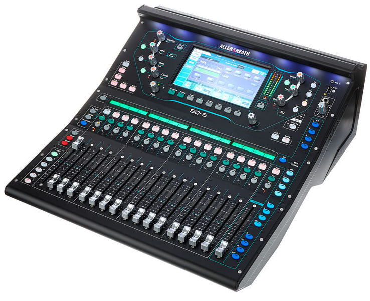Allen & Heath SQ-5 Digital Mixer | 48ch, 96kHz, 19" Rack