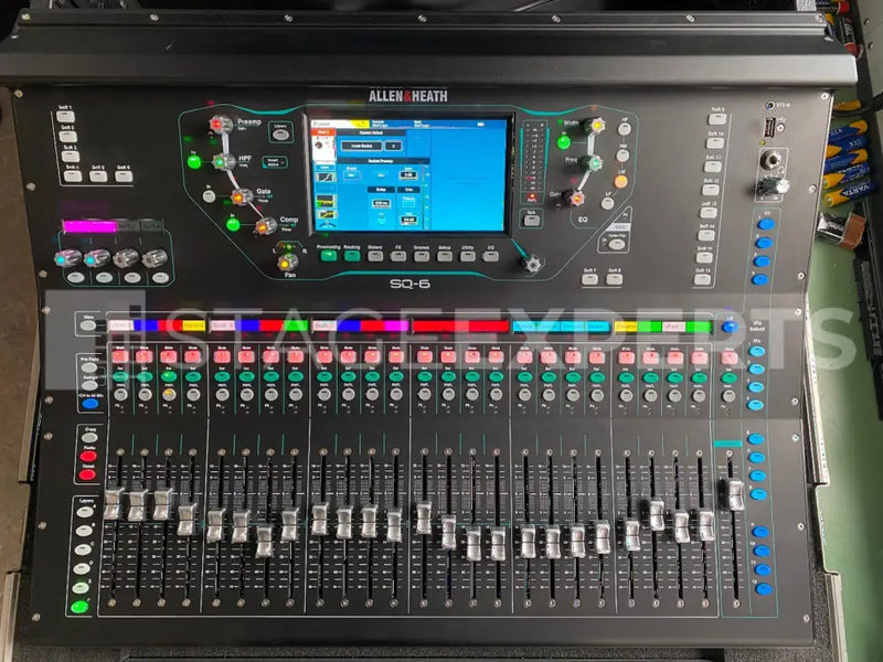Allen & Heath SQ6 Digital Mixer with Case | 96kHz