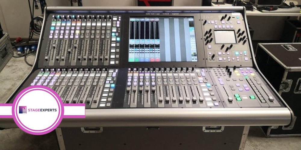 SSL L550 Console Set with ML3232, Dante, MADI & X-Light