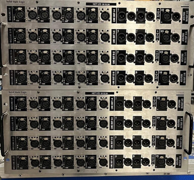 Solid State Logic L200 Plus Console + 2x SB32.24 Stageboxes