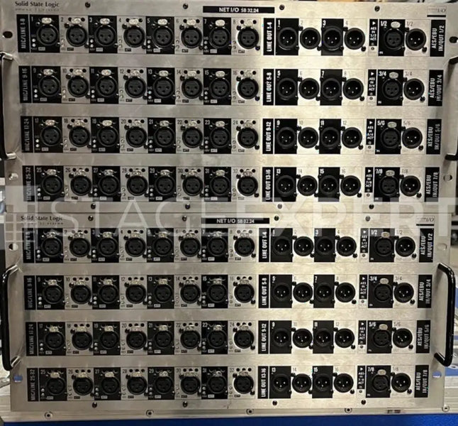 Solid State Logic L200 Plus Console + 2x SB32.24 Stageboxes