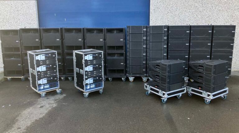 Nexo STM M28 Line Array System with B112, S118, NXAMP4x4
