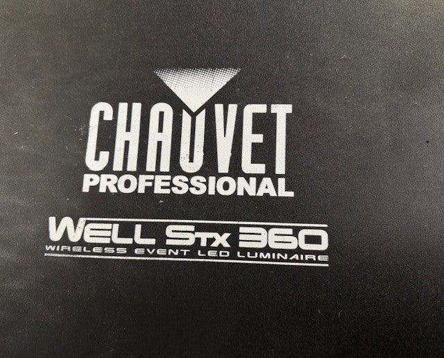Chauvet WELL STX 360 4-Pack with Charge Case RGBWW LED Tubes