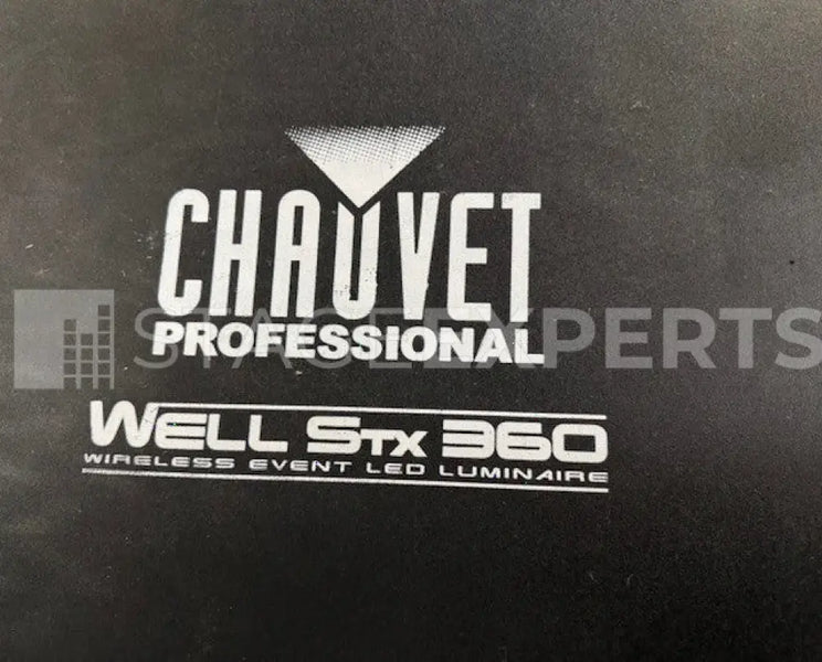 Chauvet WELL STX 360 4-Pack with Charge Case RGBWW LED Tubes